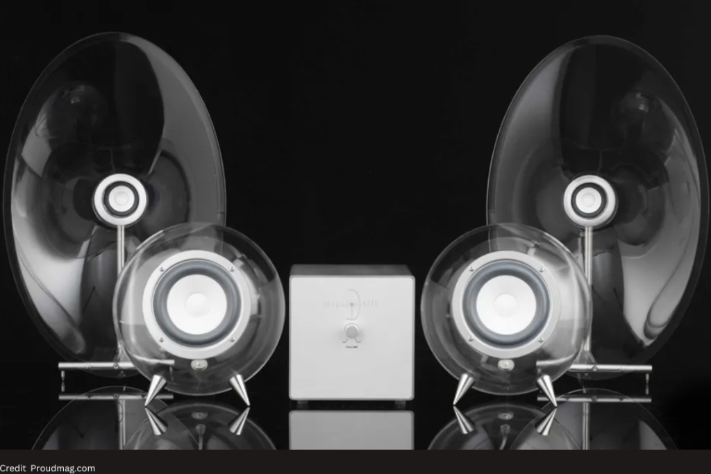 Transparent Horn-Shaped Speakers: focusing on the market for Bang & Olufsen art speakers