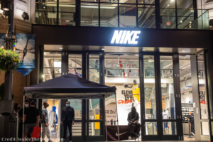 There will be a 2% employment decrease at Nike.