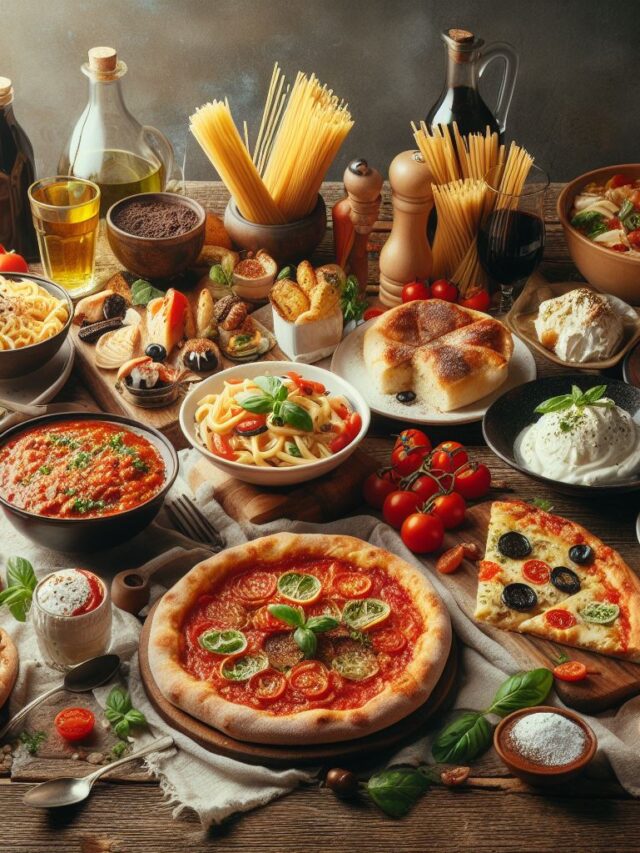 Italian cuisine foods