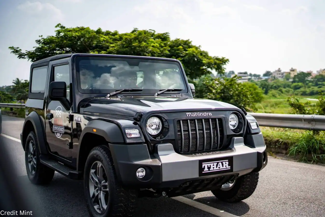 The Thar electric SUV from Mahindra debuts globally.