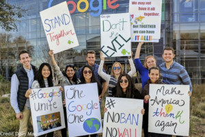 Google has said in the past that since the workers are not Google employees