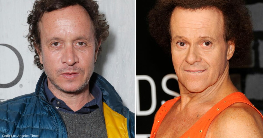 Pauly Shore spent the entire night sobbing over Richard Simmons's remarks on the biopic.