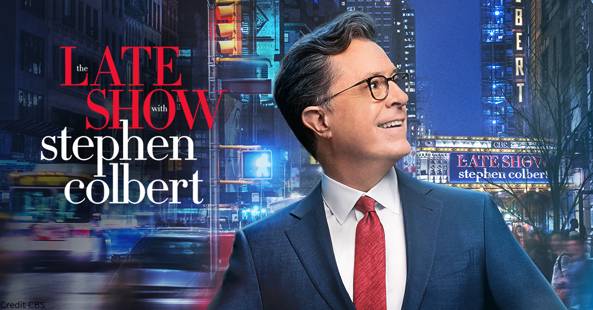 2024 Democratic National Convention, Stephen Colbert brings The Late Show live to Chicago.