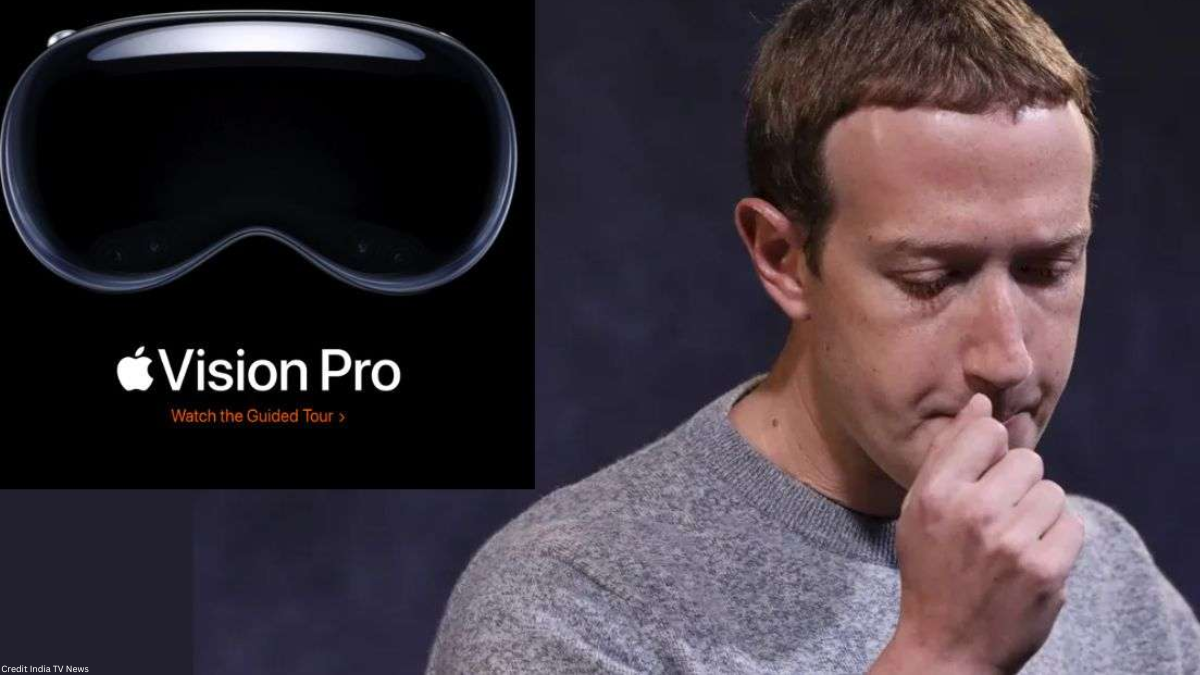 Mark Zuckerberg seems to challenge Apple's Vision Pro.